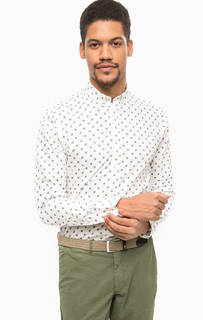 Хлопковая рубашка с длинными рукавами Scotch&Soda