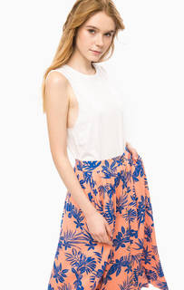 Белый топ с карманом Pepe Jeans