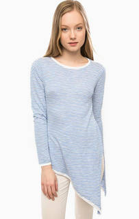 Хлопковый джемпер в полоску Tom Tailor Denim