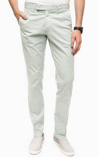 Брюки чиносы мятного цвета Armani Jeans