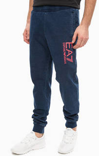 Брюки с манжетами в спортивном стиле EA7