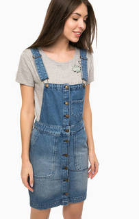 Комбинезон из денима с карманами Tom Tailor Denim