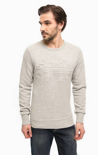 Свитшот серого цвета Superdry