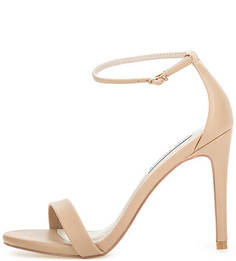 Бежевые босоножки на шпильке Steve Madden
