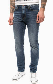 Зауженные джинсы с легкими заломами Mustang