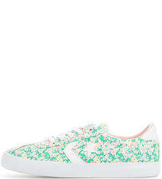 Разноцветные текстильные кеды на шнурках Converse