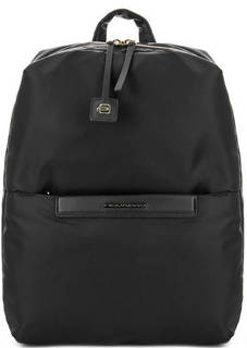 Текстильный рюкзак черного цвета Piquadro