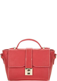 Маленькая сумка красного цвета Trussardi Jeans