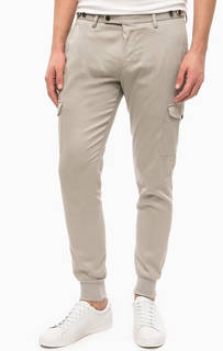 Серые брюки с накладными карманами Cinque