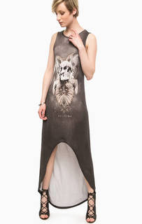 Платье из вискозы с отделкой бисером Religion