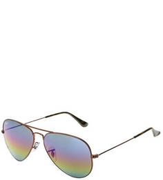 Очки-авиаторы в металлической оправе Ray Ban