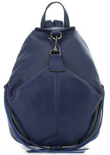 Кожаный рюкзак с боковыми карманами Rebecca Minkoff