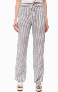Льняные брюки в полоску Pennyblack