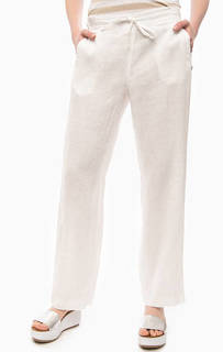 Белые льняные брюки Pennyblack