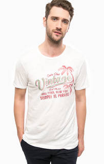 Хлопковая футболка с короткими рукавами Jack & Jones