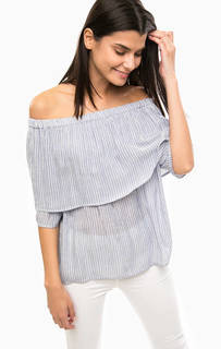 Блуза с короткими рукавами в полоску Vero Moda