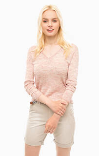 Тонкий трикотажный джемпер с треугольным вырезом S.Oliver