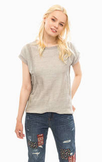 Серая футболка из хлопка S.Oliver