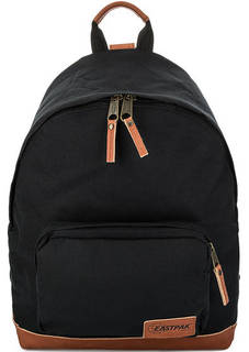 Текстильный рюкзак с кожаными вставками Eastpak
