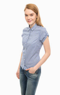 Рубашка в клетку с короткими рукавами Mustang