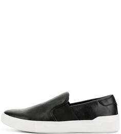 Черные слипоны с втачной стелькой Aldo