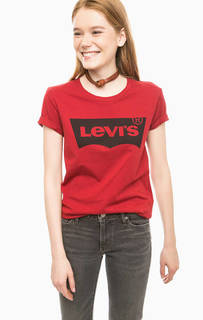 Хлопковая футболка с короткими рукавами Levis®