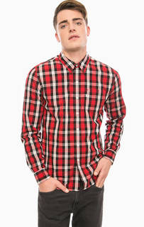 Хлопковая рубашка в клетку Levis®