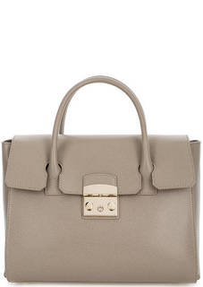 Кожаная сумка со съемным плечевым ремнем Furla