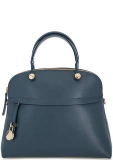 Сумка из сафьяновой кожи с тонким плечевым ремнем Furla