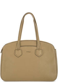 Сумка из натуральной кожи с длинными ручками Furla