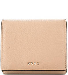 Кожаный кошелек с отделением для мелочи Dkny
