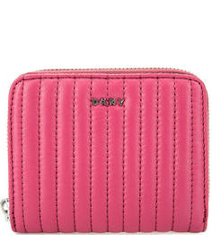 Стеганый кошелек из натуральной кожи Dkny