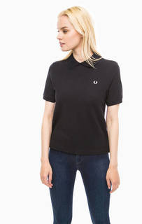 Хлопковая футболка поло с молнией Fred Perry