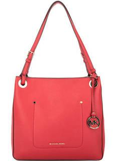 Сумка из натуральной кожи с длинными ручками Michael Michael Kors