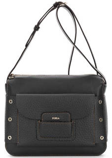 Маленькая сумка из мягкой кожи через плечо Furla