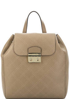 Коричневый рюкзак с откидным клапаном Guess