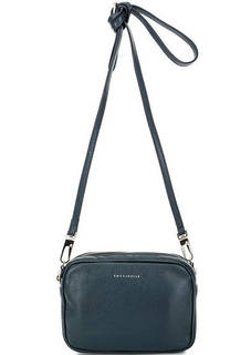 Маленькая кожаная сумка на молнии Coccinelle