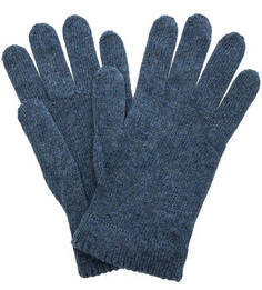 Синие вязаные перчатки Liu Jo