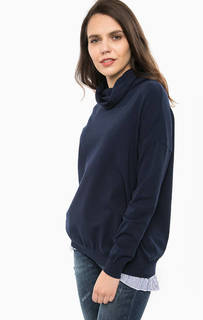 Джемпер оверсайз с объемным воротом Liu Jo