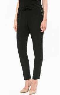 Черные укороченные брюки с тремя карманами Liu Jo