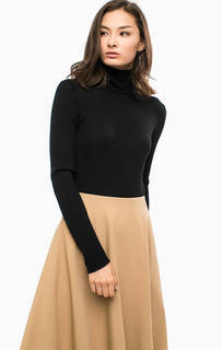 Шерстяная водолазка черного цвета Patrizia Pepe