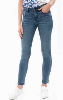 Джинсы скинни с легкими заломами Calvin Klein Jeans