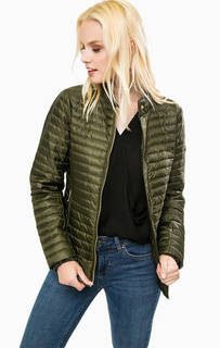 Демисезонный пуховик цвета хаки Michael Michael Kors