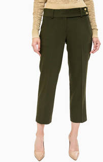 Капри цвета хаки на молнии Michael Michael Kors