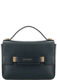 Кожаная сумка с откидным клапаном Coccinelle