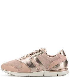 Розовые кроссовки с вкладной стелькой Tommy Hilfiger