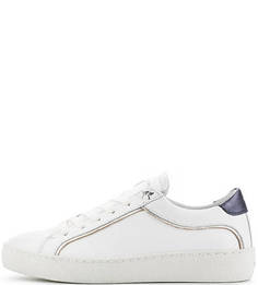 Белые кожаные кеды Tommy Hilfiger