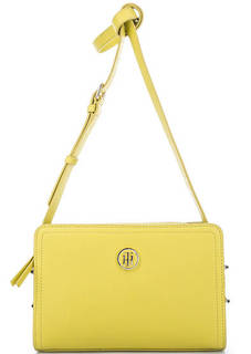 Желтая сумка с одним отделом на молнии Tommy Hilfiger