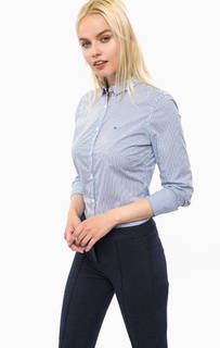 Приталенная рубашка в полоску Hilfiger Denim