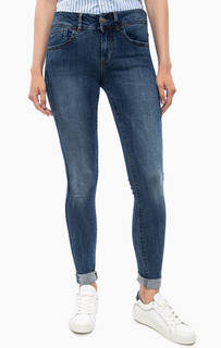 Синие джинсы скинни с пятью карманами G Star RAW